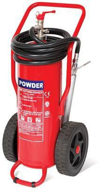 DCP 50kg Fire Extinguisher On Wheels