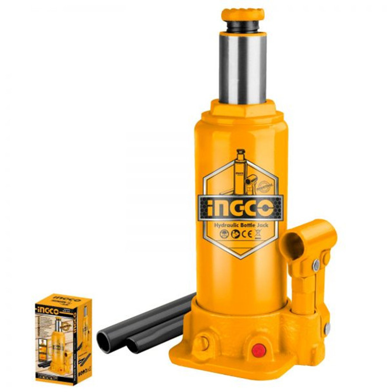 INGCO Hydraulic bottle jack 10Ton (HBJ1002)