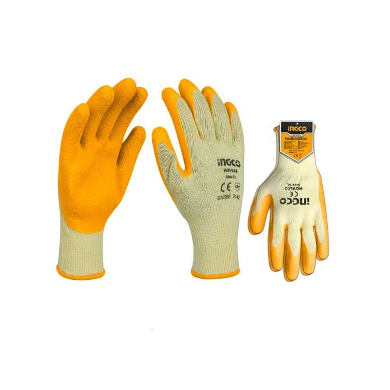 INGCO Latex Gloves HGVL03