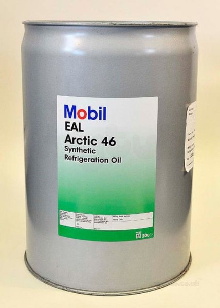 MOBIL EAL ARCTIC 46 SYNTHETIC COMPRESSOR OIL 20 LITERS